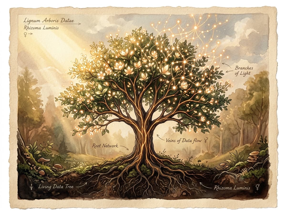 Living Data Tree — hình ảnh ẩn dụ về một nền tảng dữ liệu sống